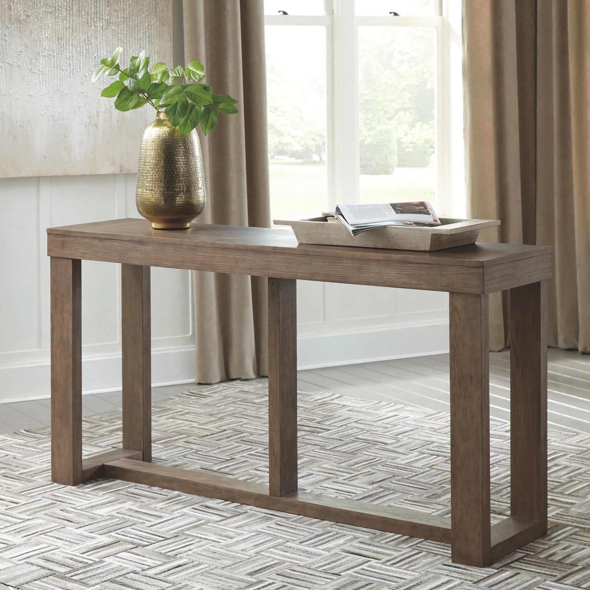 Johnelle Gray Sofa Table