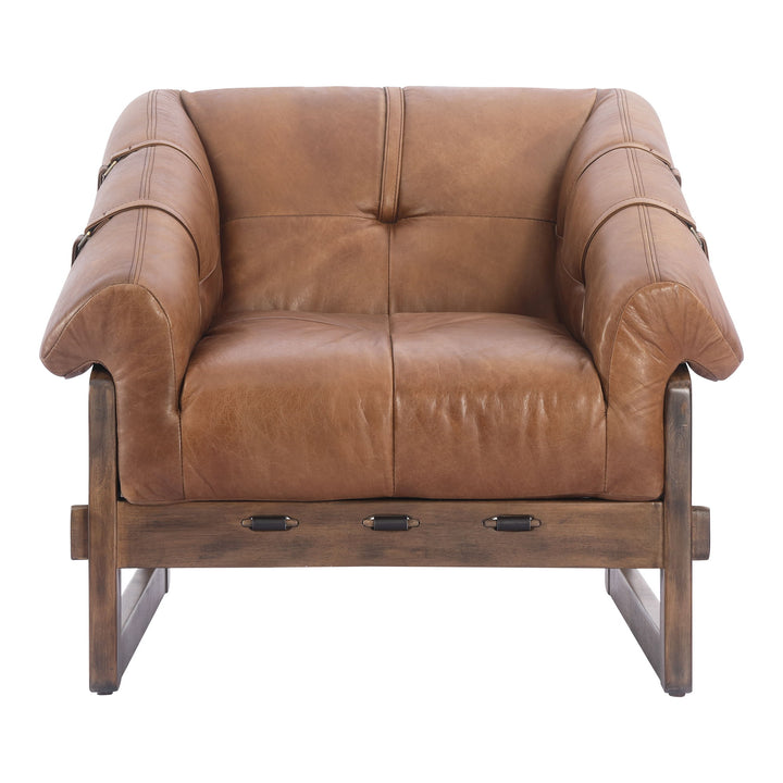 Bellos - Accent Chair - Light Brown