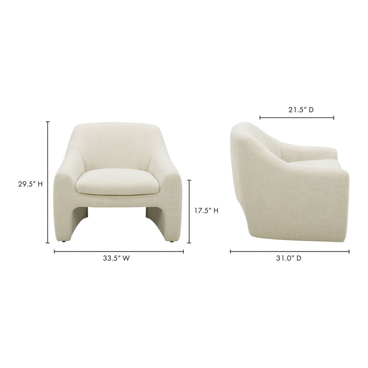 Kenzie - Accent Chair - Beige