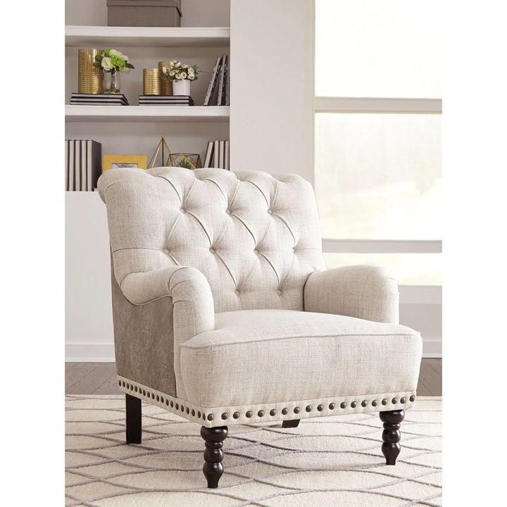 Ashley A3000053 Tartonelle - Ivory/Taupe - Accent Chair