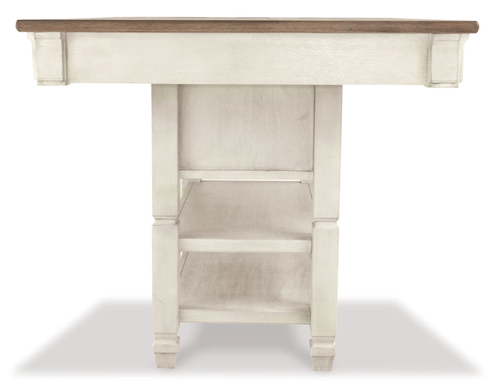 Bolanburg - Rectangular Dining Room Counter Table - Beige