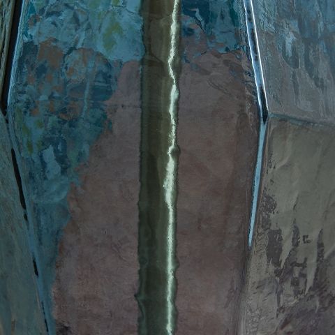 Tallow - Glass Table Lamp - Blue