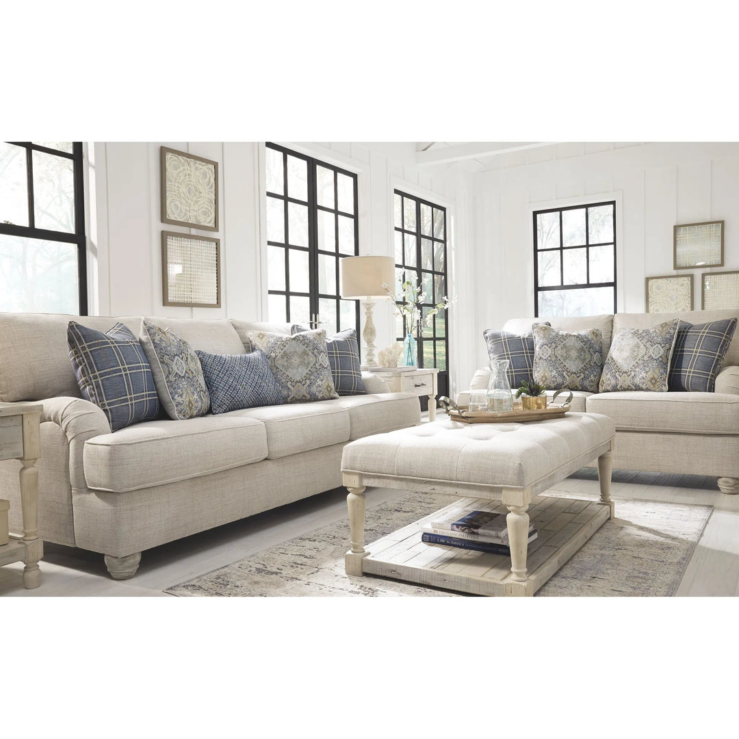 Ashley 27403 38 35 T782 21 3 2 Traemore Linen Sofa Loveseat