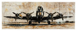 Kalene - Wall Art - Brown / Black