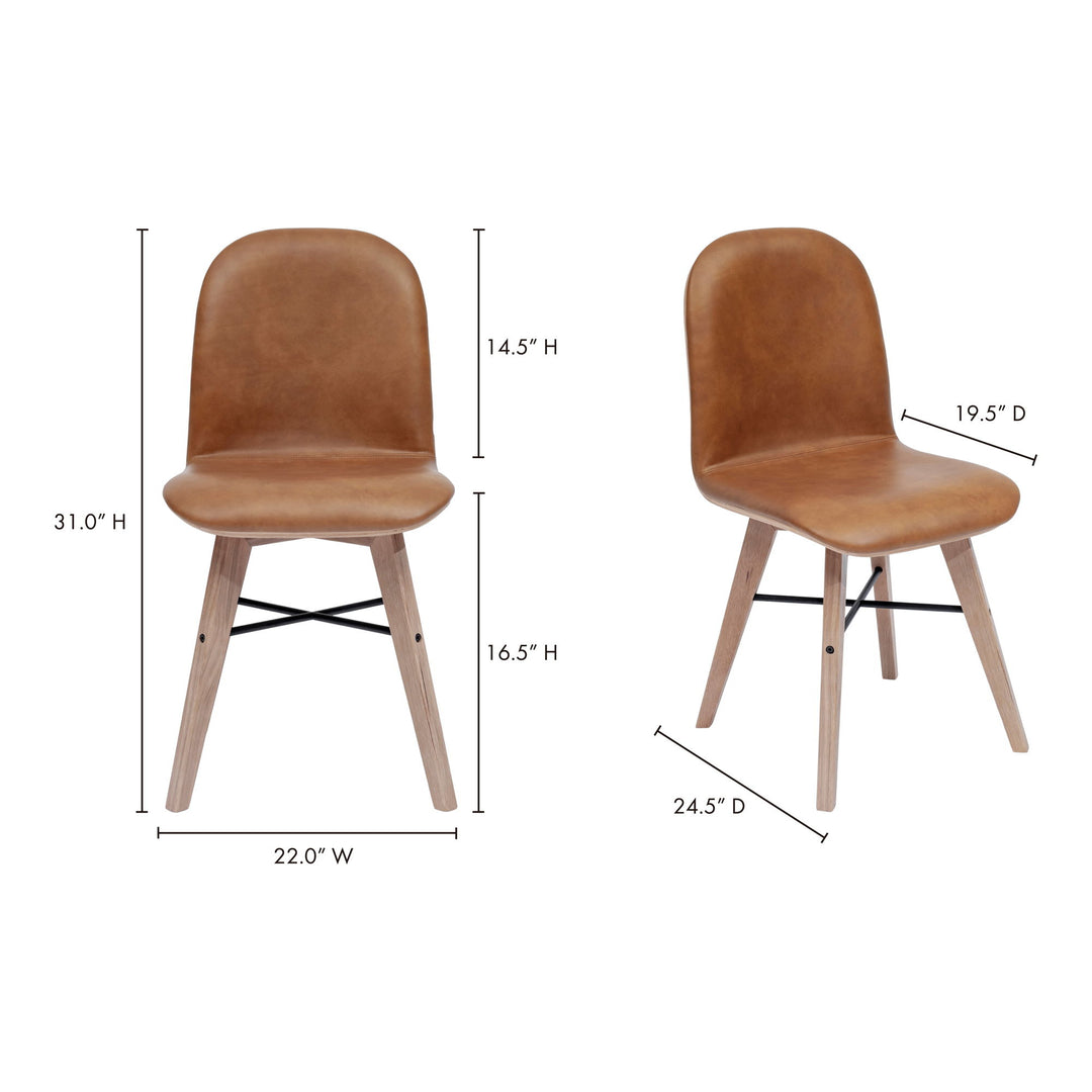 Napoli - Dining Chair (Set of 2) - Brown