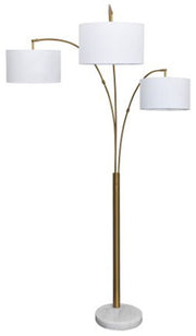 Valo - Metal Arc Lamp - Gold Finish