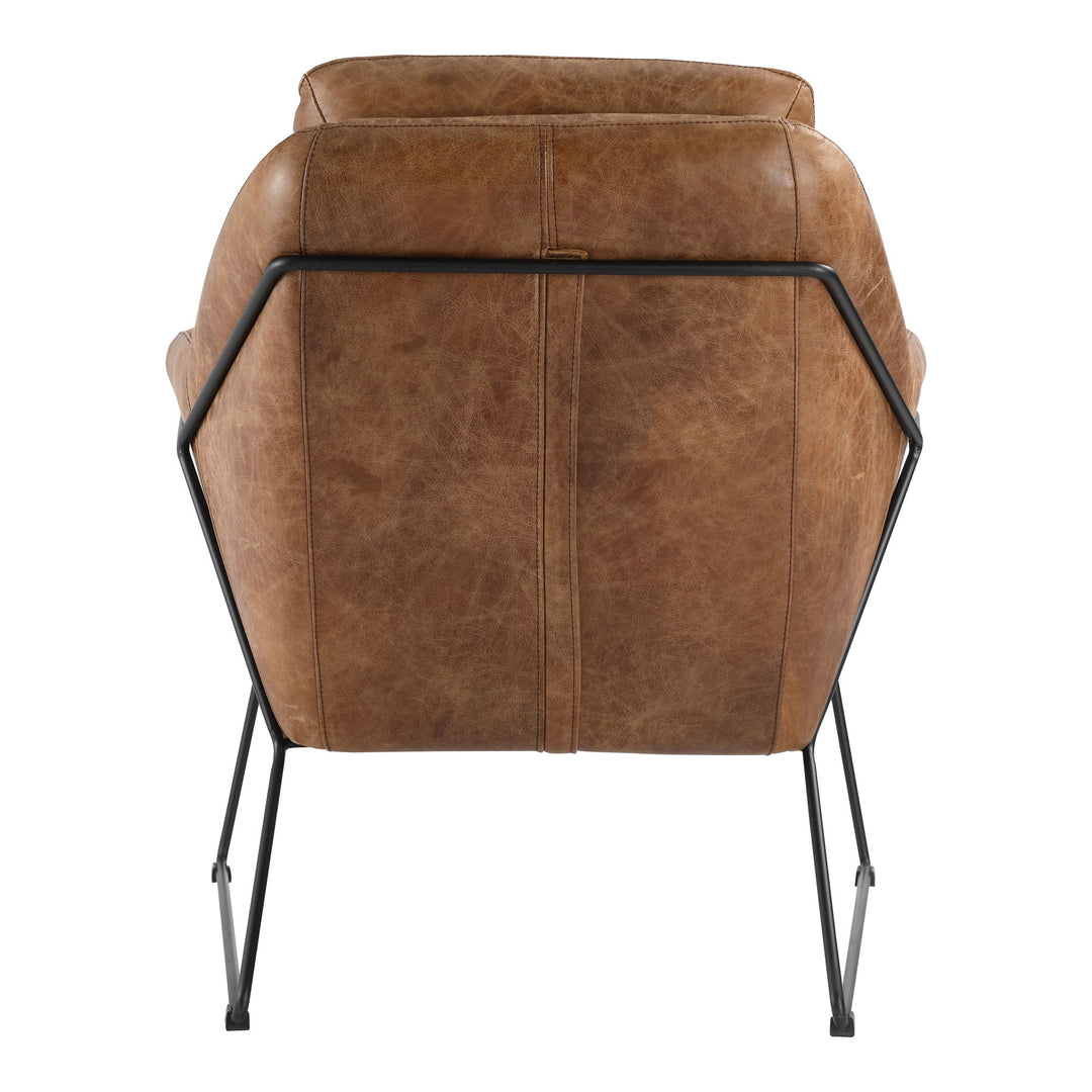 Greer - Club Chair - Light Brown