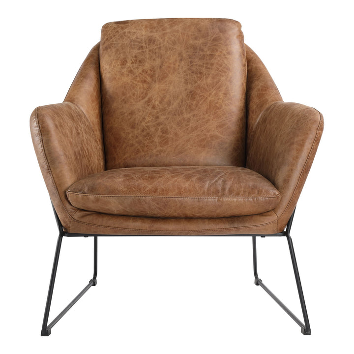 Greer - Club Chair - Light Brown