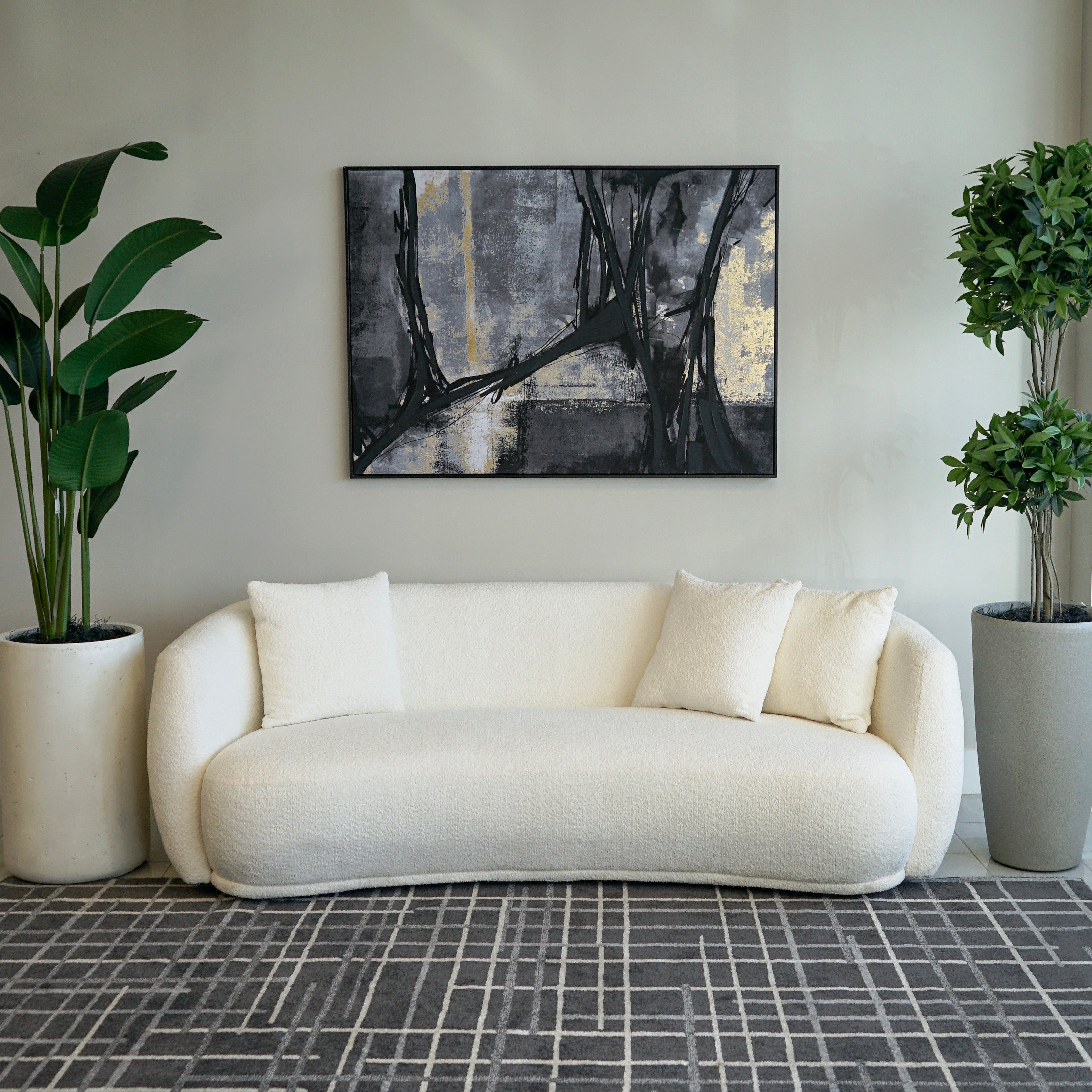 Diana Modern Curved Sofa