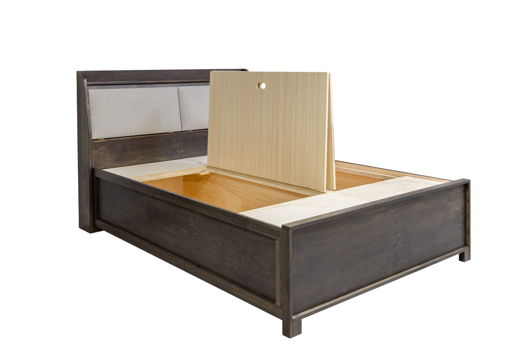 Vassu Modern Bed with Storage