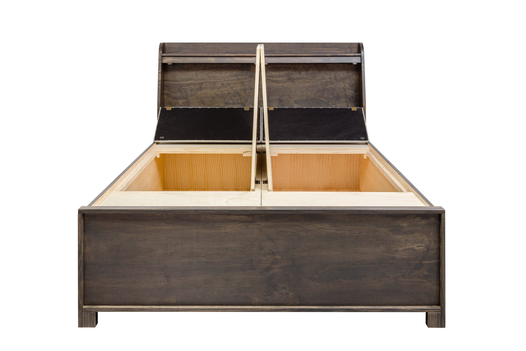 Vassu Modern Bed with Storage