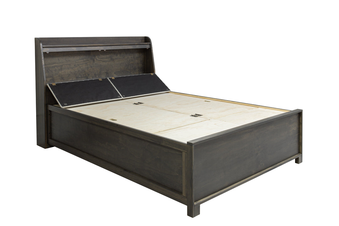 Vassu Modern Bed with Storage