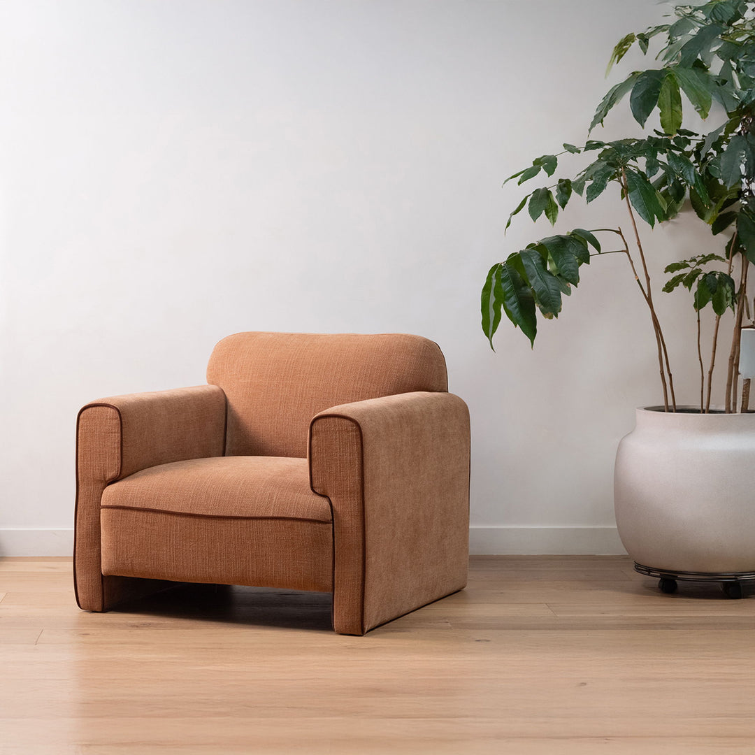 Leo - Chair - Light Brown