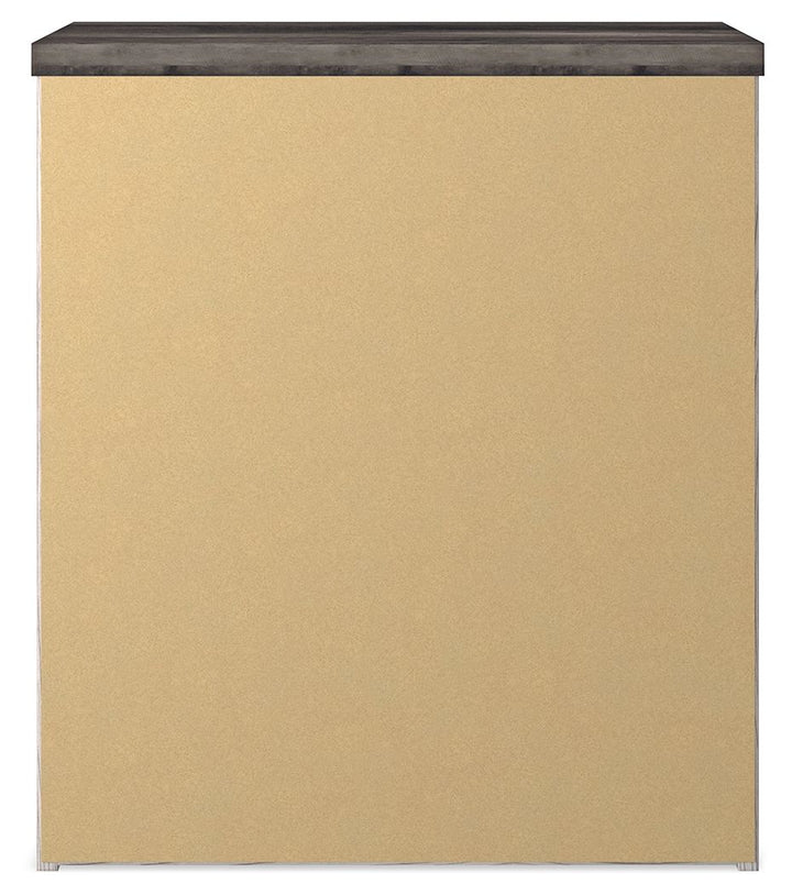 Gerridan - Two Drawer Night Stand - White / Gray