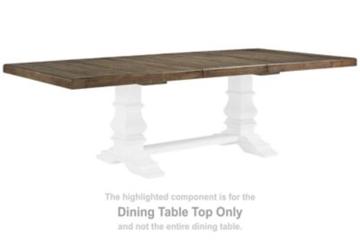 Bolanburg - Brown / Beige - RECT DRM Extension Table Top