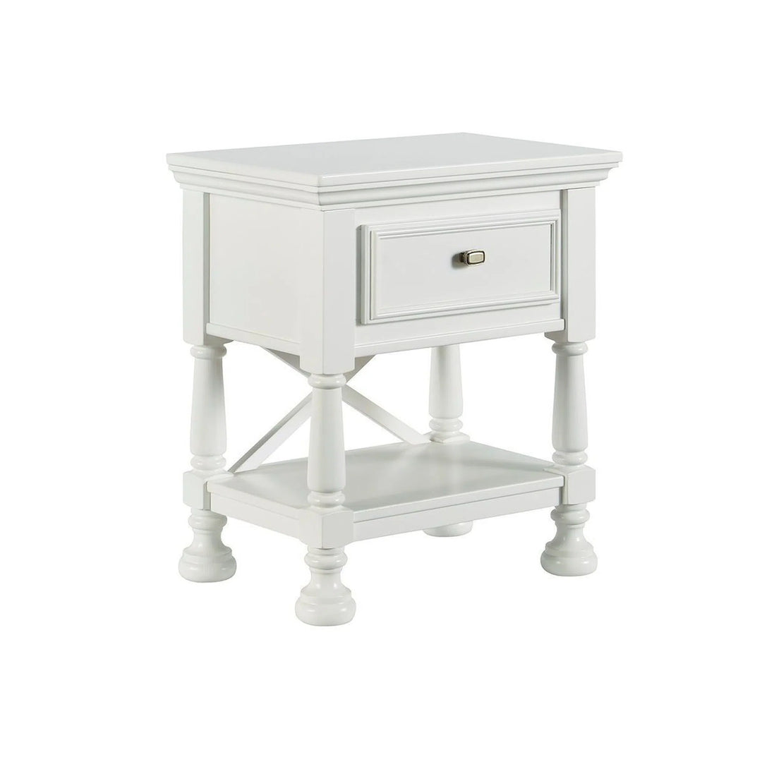 Ashley B502-91 Kaslyn - White - One Drawer Night Stand