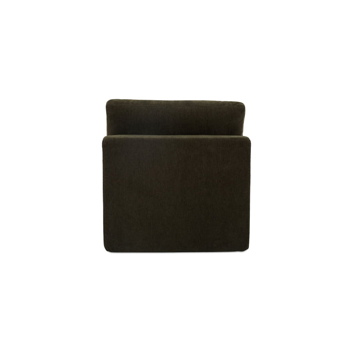 Cates - Slipper Chair - Dark Green