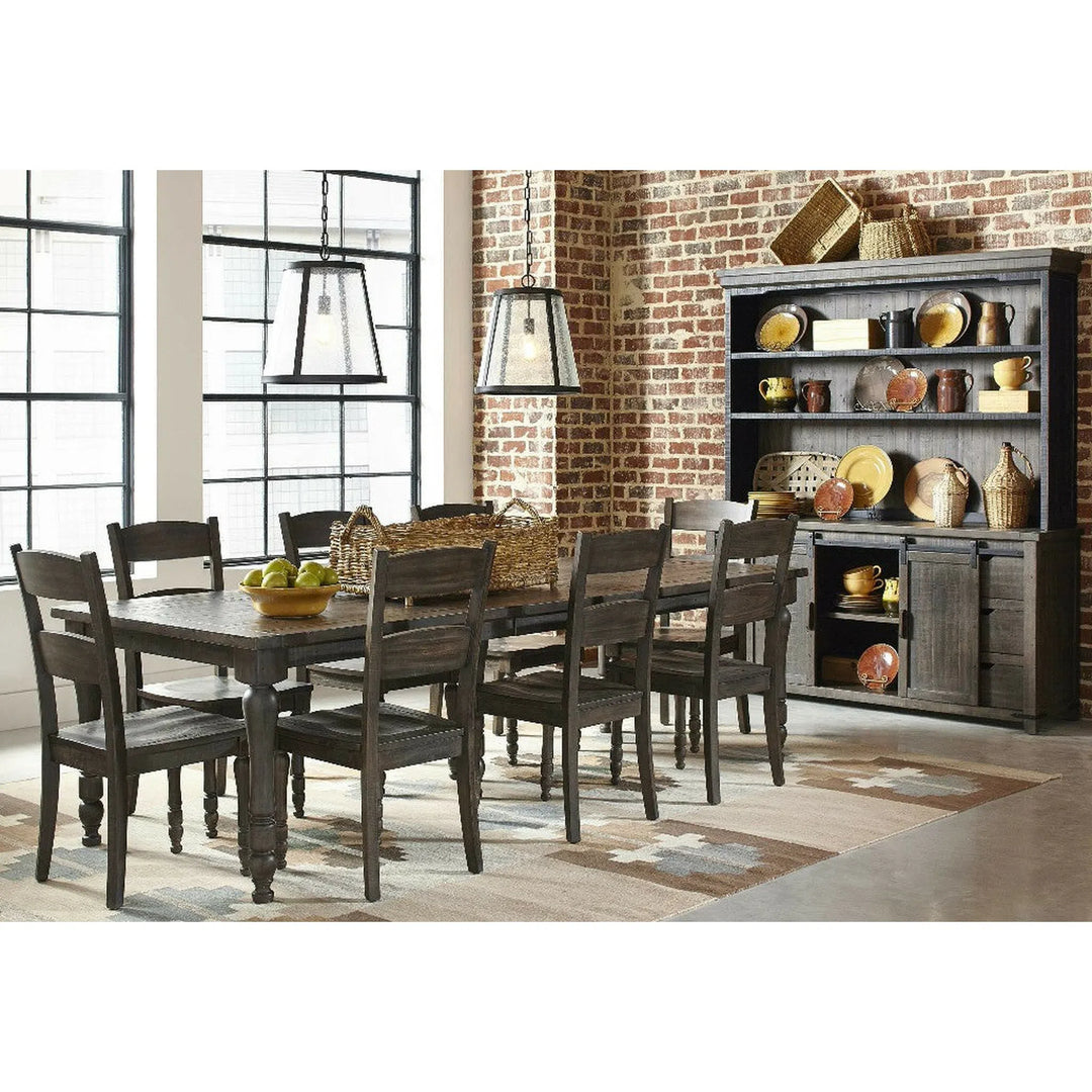 Madison County Counter Stool Black and Brown
