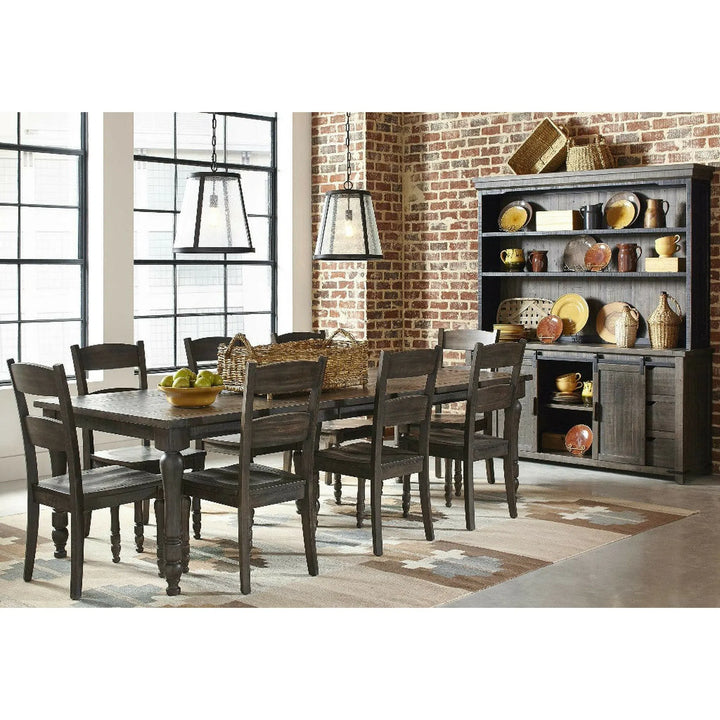 Madison County Dining Table Barnwood Brown