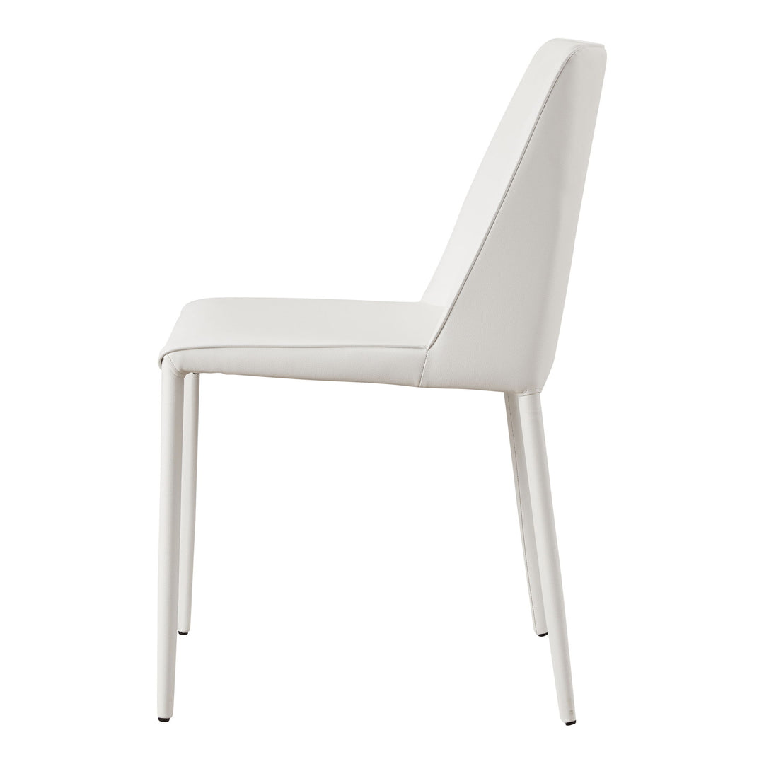 Nora - Dining Chair Vegan Leather (Set of 2) - White