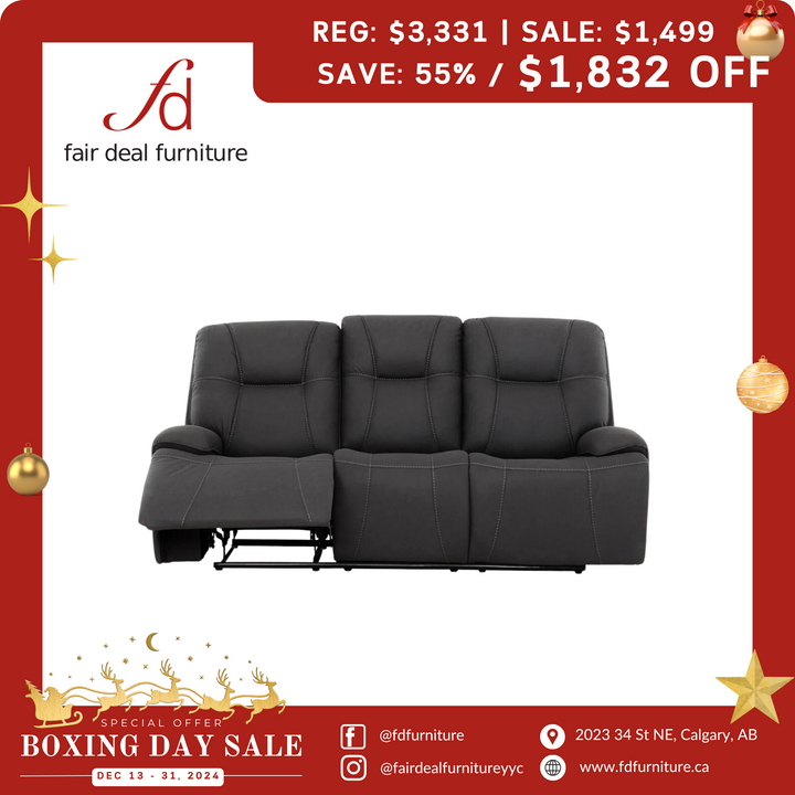 Kirke Fabric Power Reclining Sofa