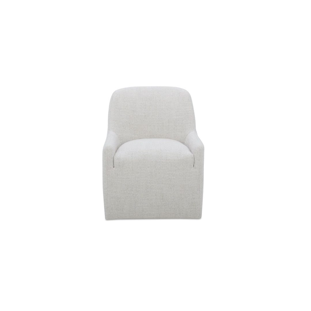 Maisie - Rolling Dining Chair - Flecked Oat