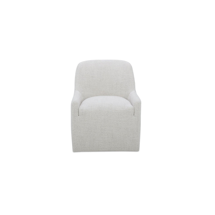 Maisie - Rolling Dining Chair - Flecked Oat