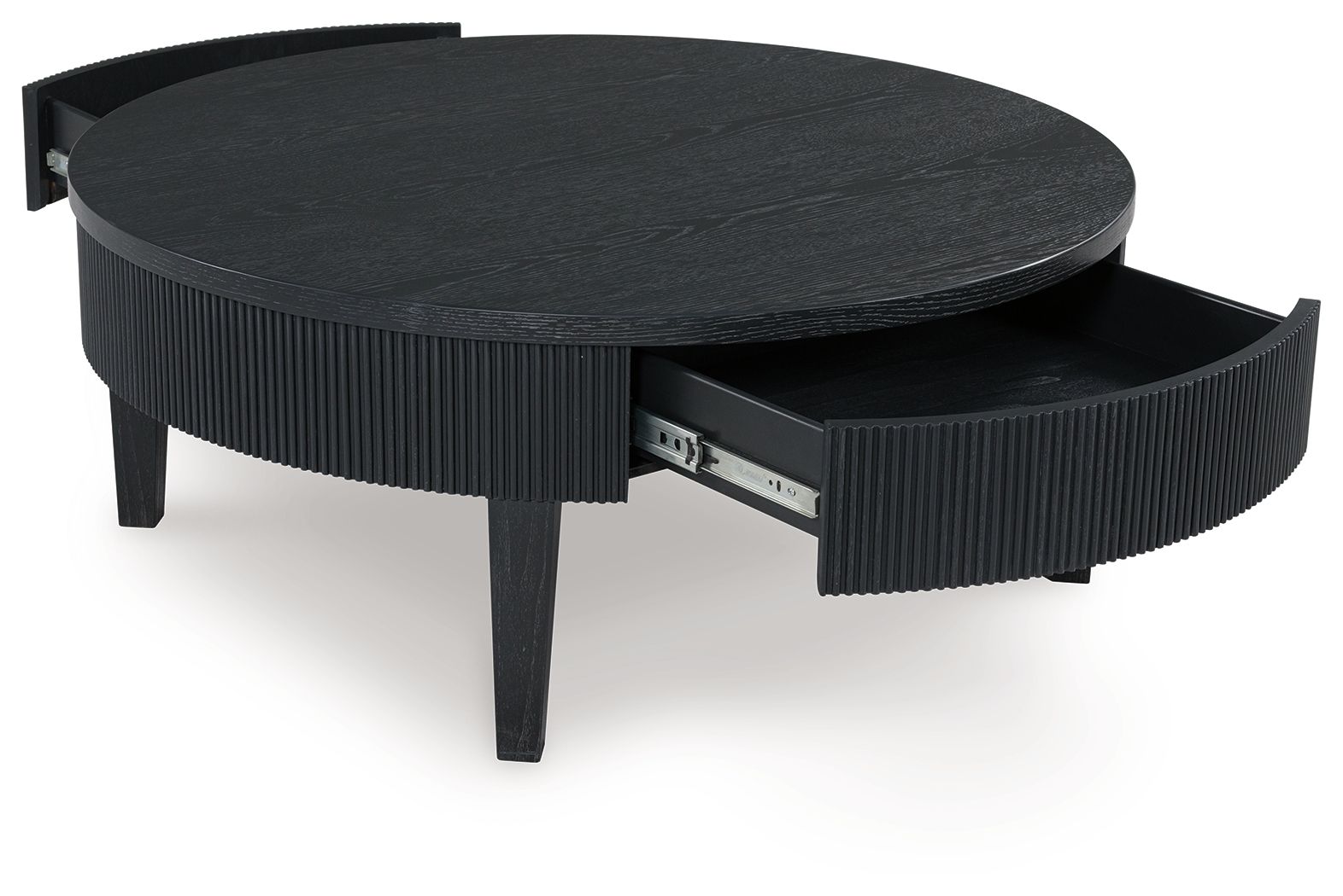 Marstream - Round Cocktail Table - Black-2