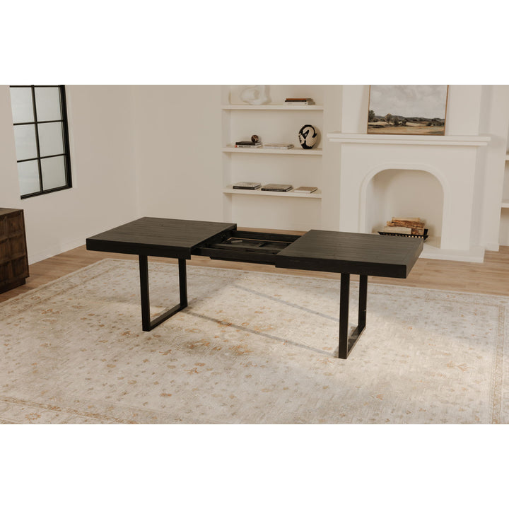 Ben - Extension Dining Table - Black