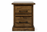 Vera 2 Drawers Mini Nightstand | Made In Canada