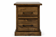 Vera 2 Drawers Mini Nightstand | Made In Canada