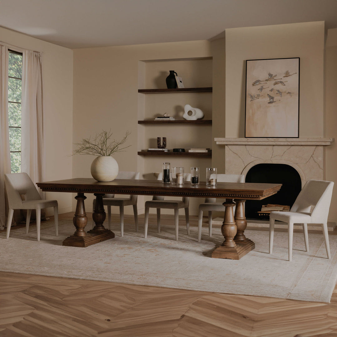 Everson - Dining Table - Brown