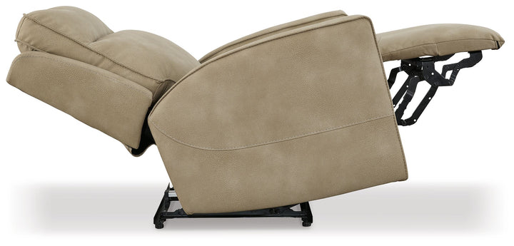 Next-Gen Durapella - Sand - Power Recliner / Adj Headrest - Fabric