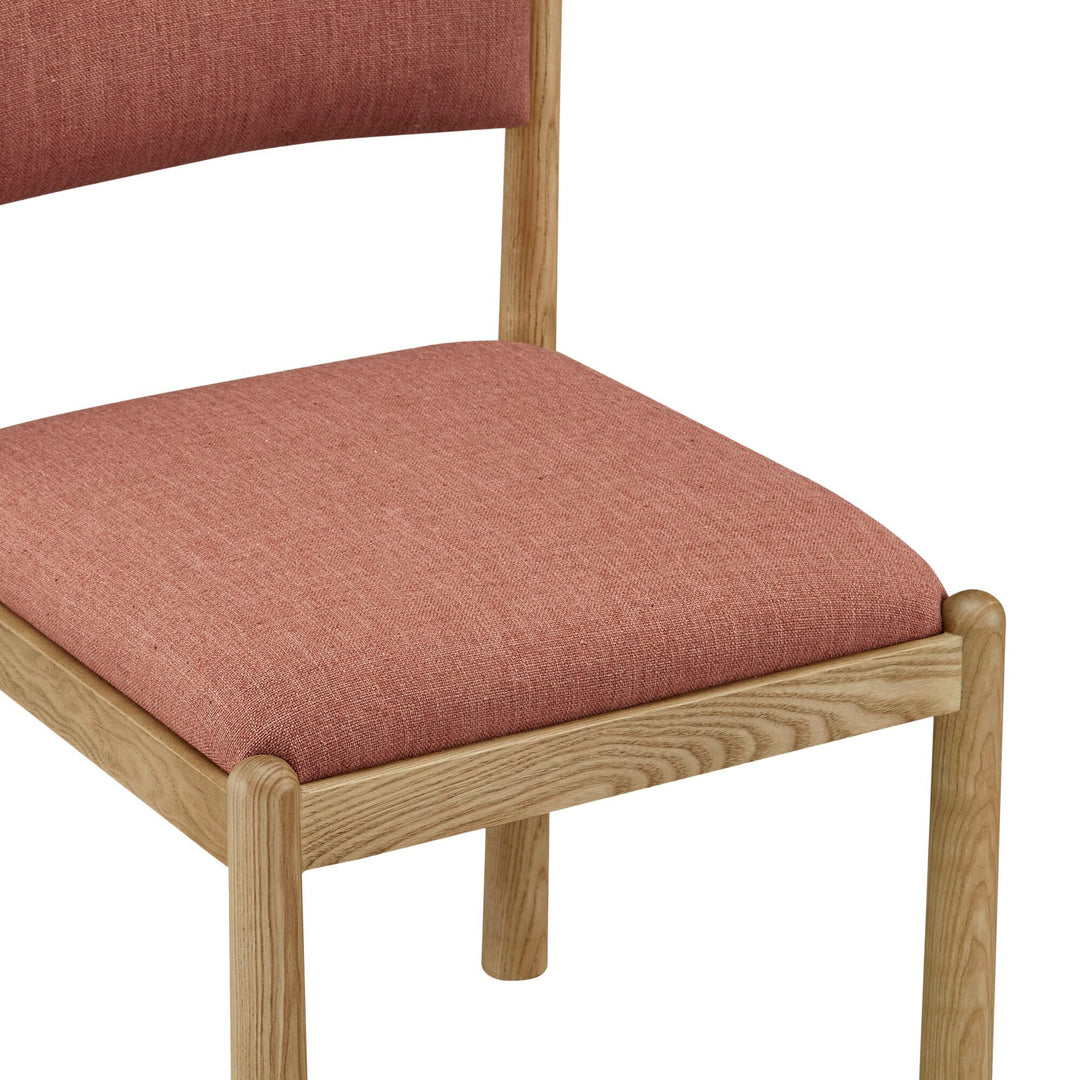 Villetta - Dining Chair (Set of 2) - Deep Pink