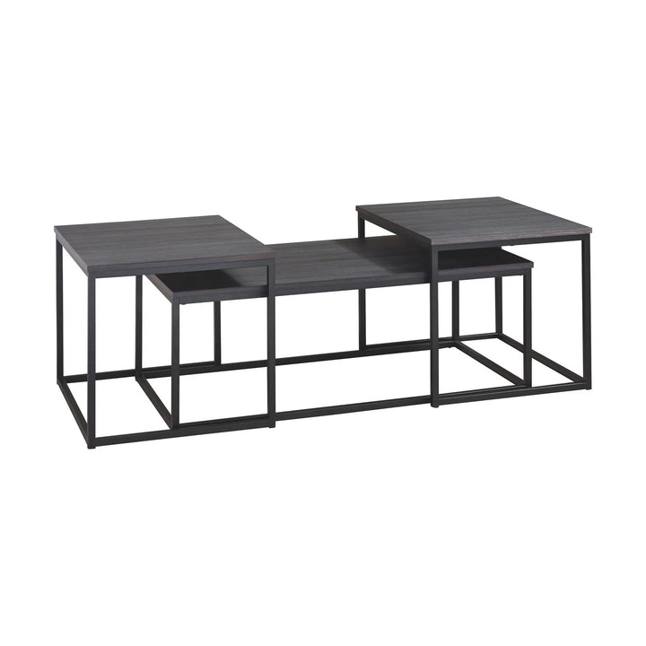 Ashley T215-13 Yarlow - Black - Occasional Table Set (3/CN)
