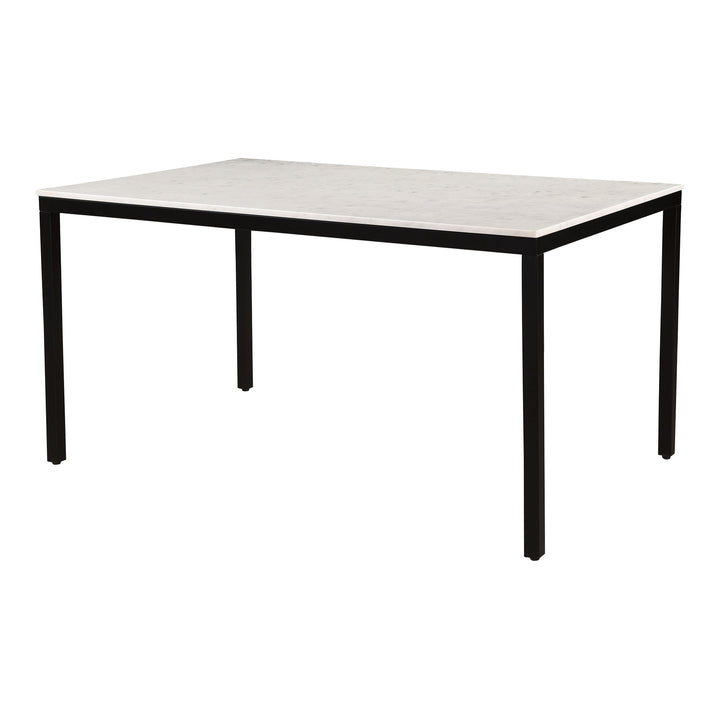 Parson - Marble Dining Table Small - Black