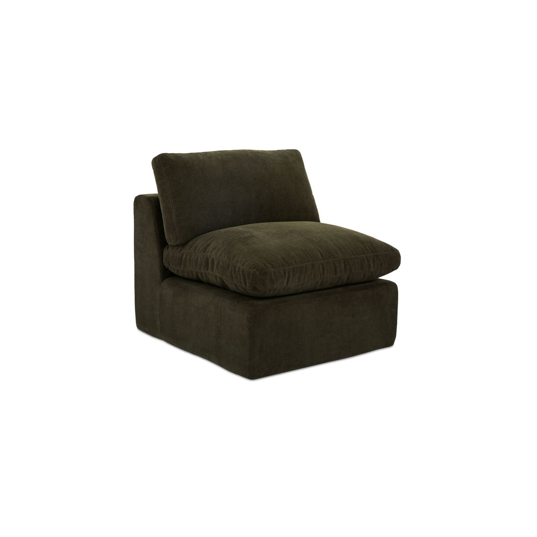 Cates - Slipper Chair - Dark Green