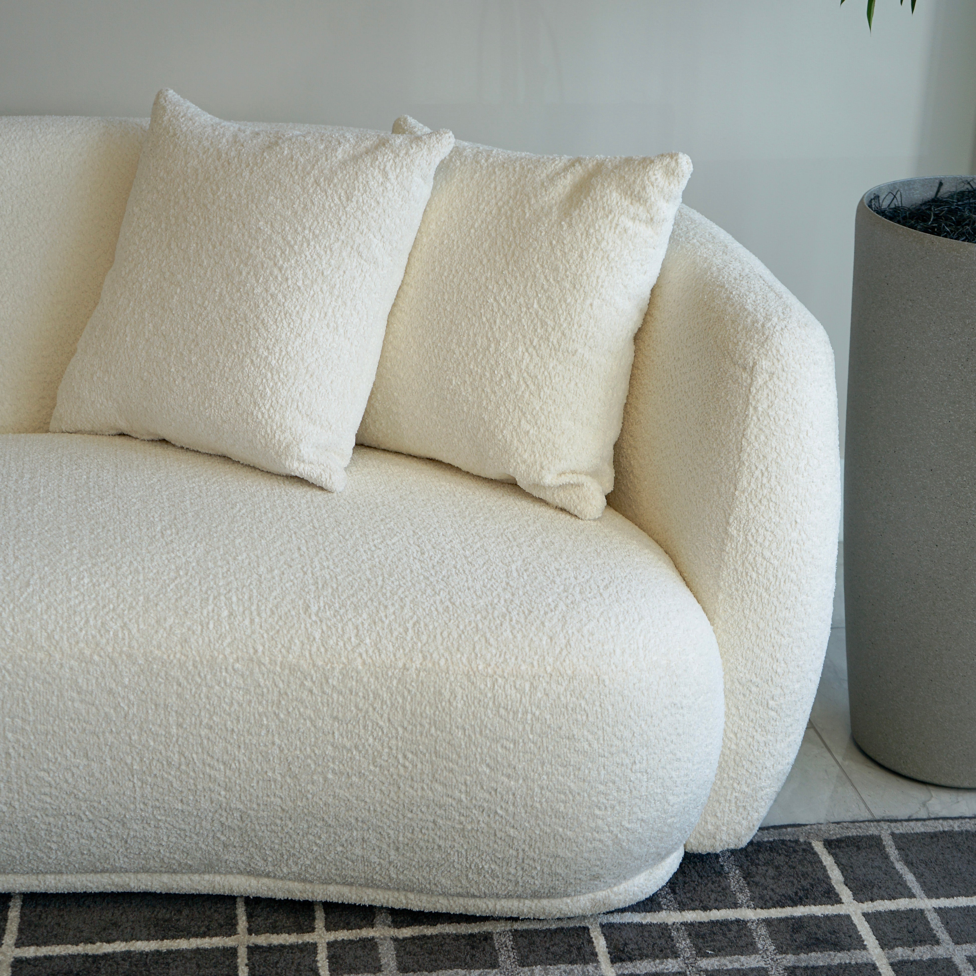 Diana Modern Curved Sofa