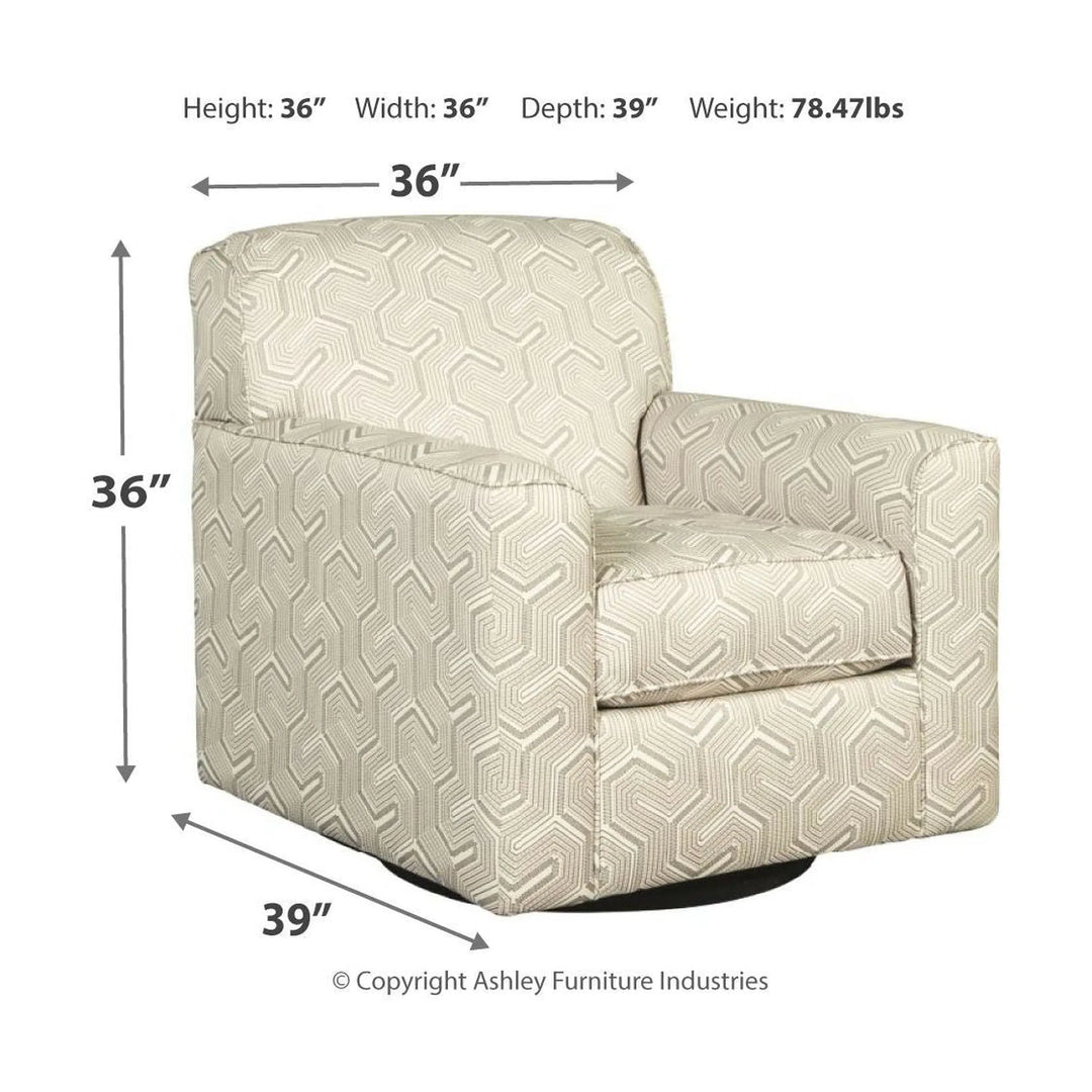 Ashley 4230444 Daylon - Graphite - Swivel Accent Chair