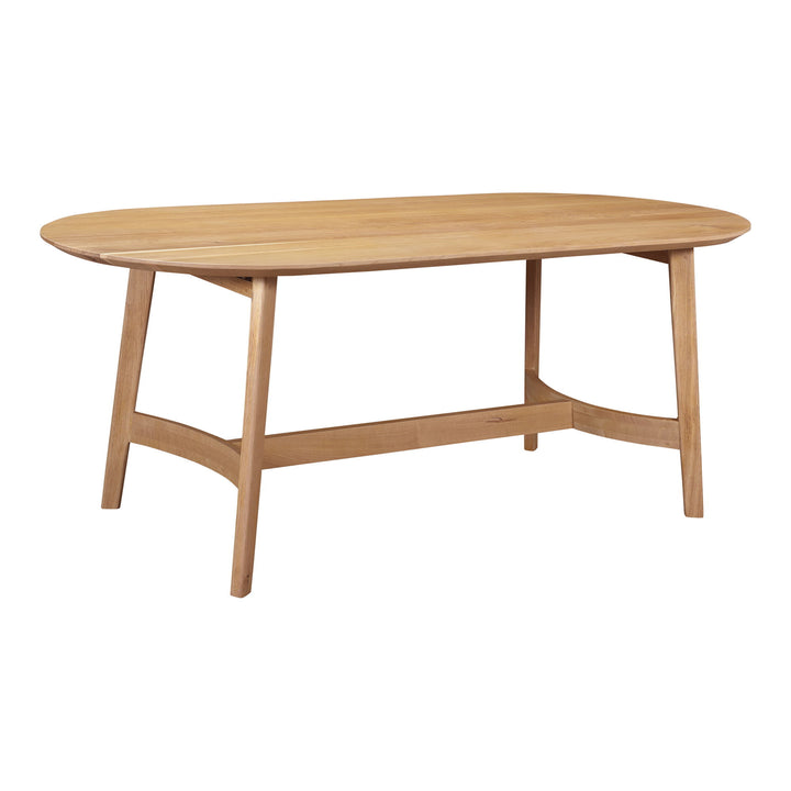 Trie - Small Dining Table - Natural Light Oak