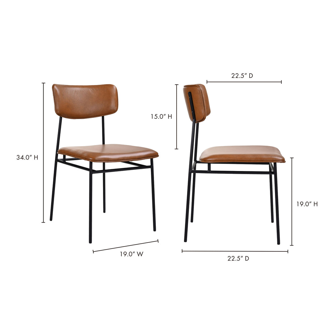 Sailor - Dining Chair (Set of 2) - Brown