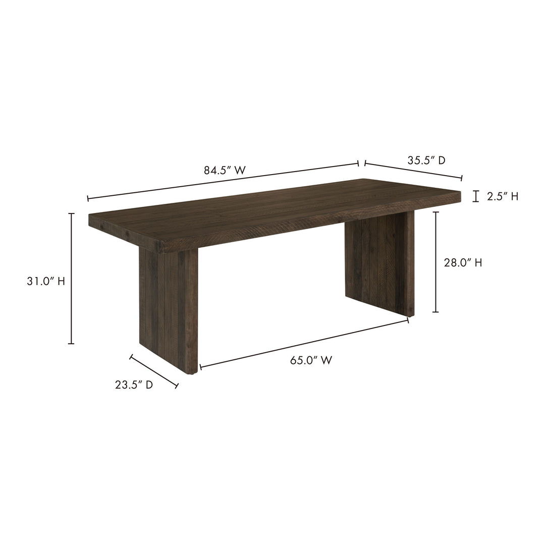 Monterey - Dining Table - Dark Brown