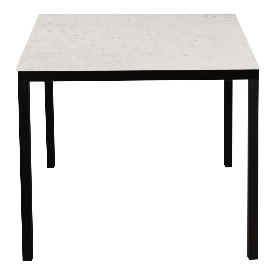 Parson - Marble Dining Table Small - Black