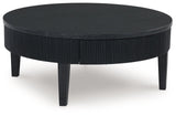 cocktail table black
