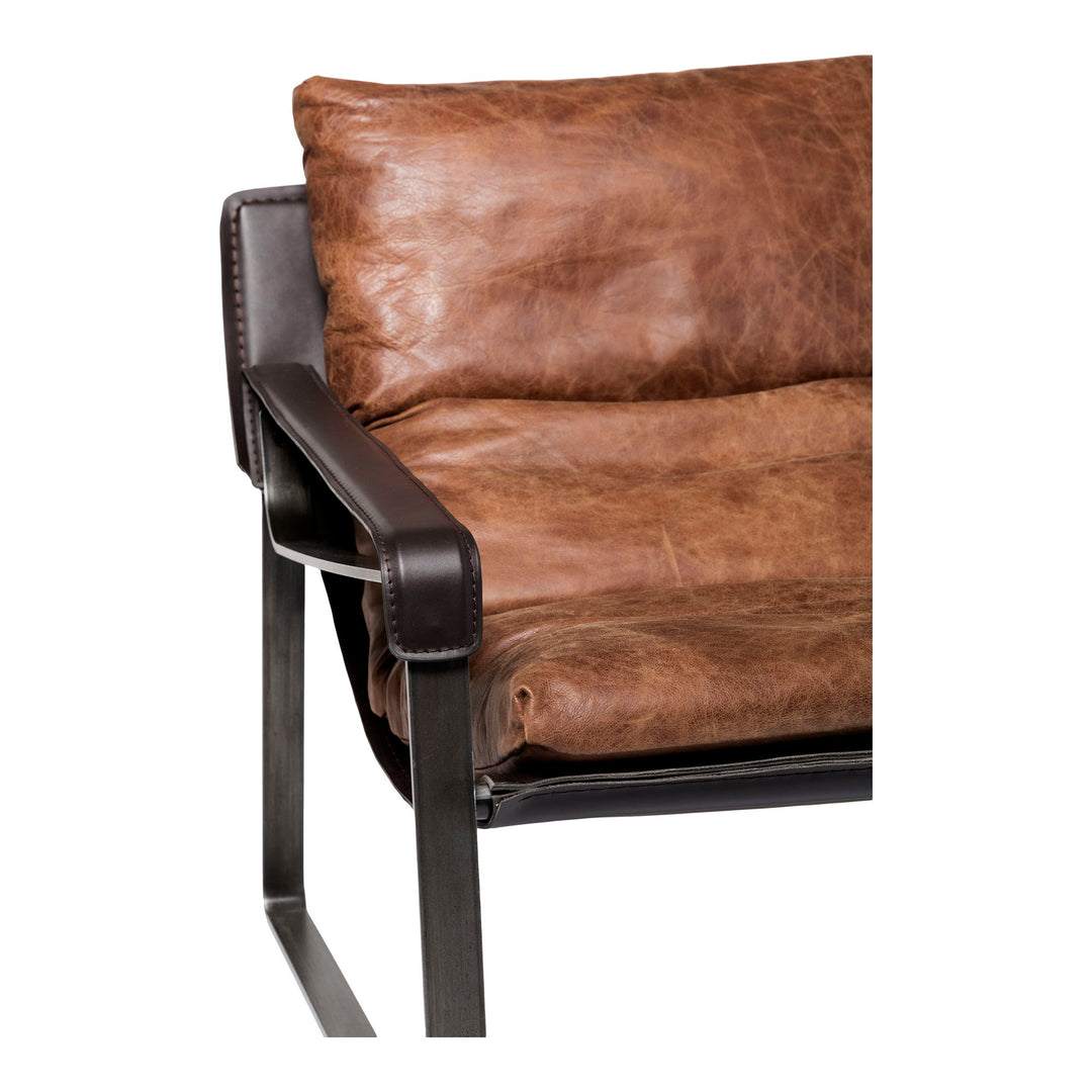 Connor - Club Chair - Light Brown