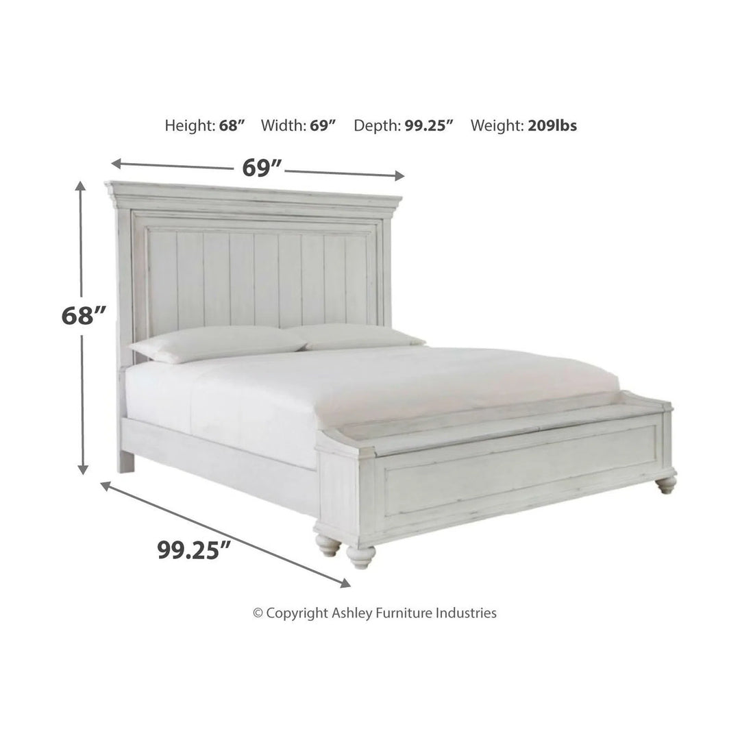 Ashley B777 31 36 46 57 54S 96 Kanwyn Whitewash 6 Pc