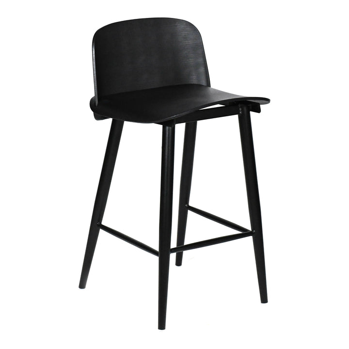 Looey - Counter Stool (Set of 2) - Black