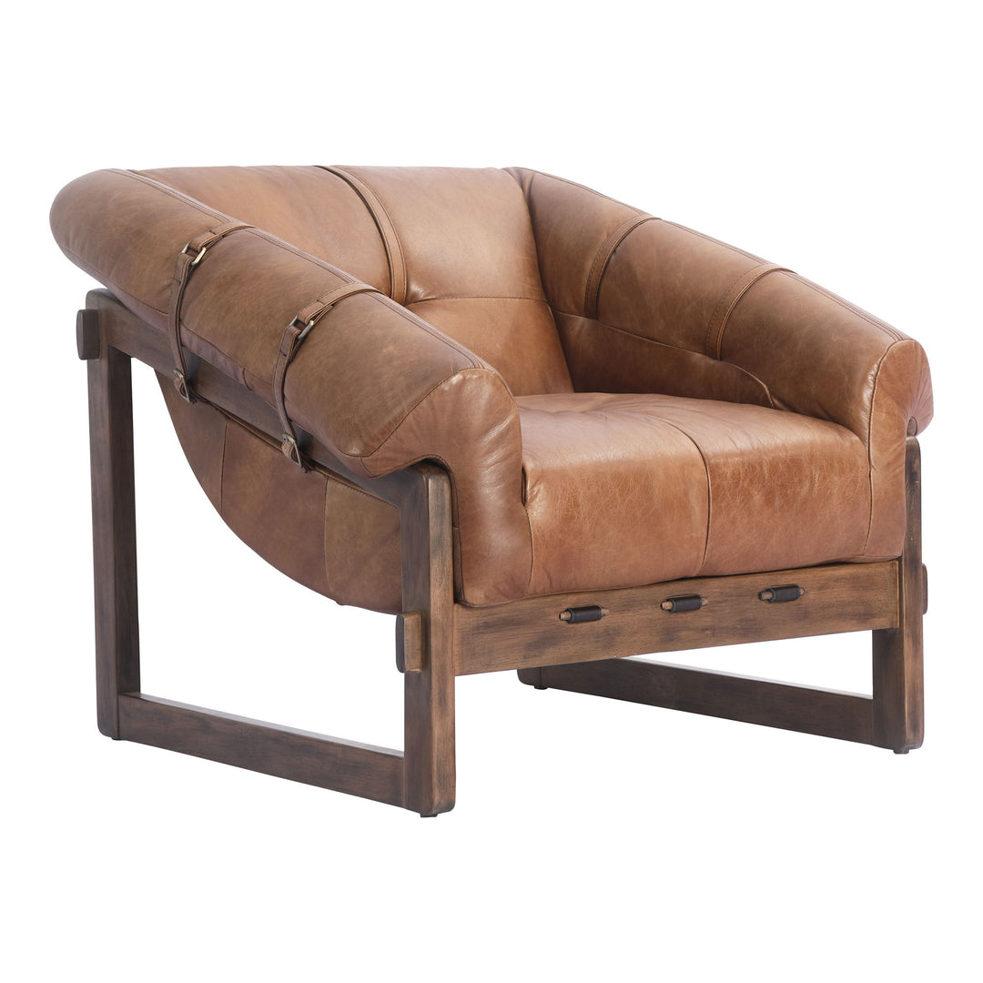 Bellos - Accent Chair - Light Brown