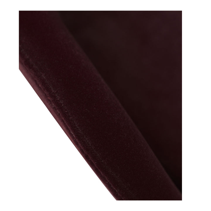 Emily - Counter Stool - Wine Velvet