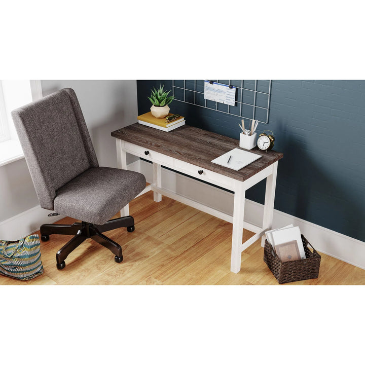 Ashley H287-14 Dorrinson - Two-tone - Home Office Desk